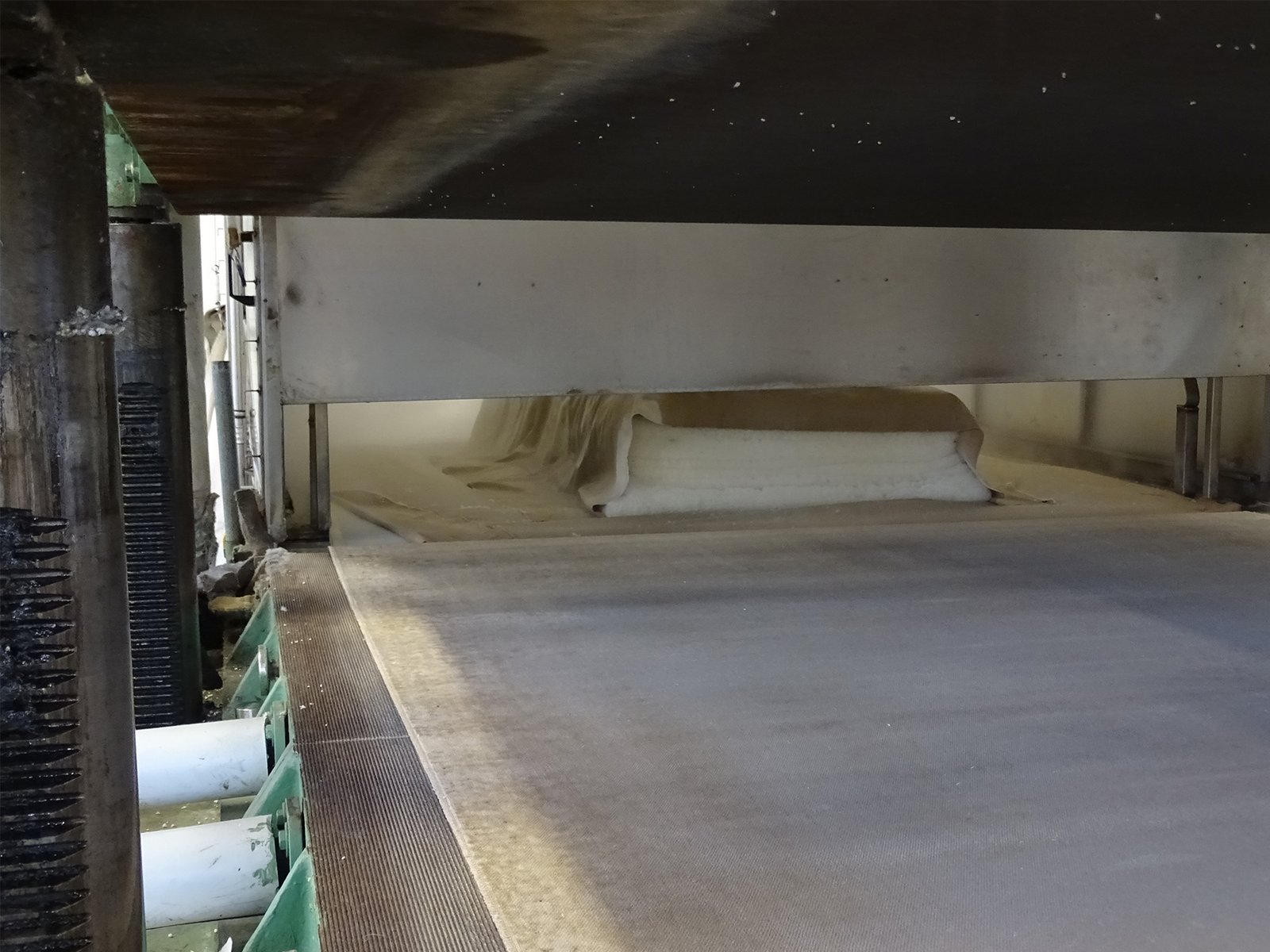 Oscillating Steam Fulling & Hardening